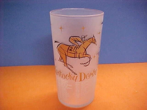 1957 Kentucky Derby Official Glass Great condition.please see photos Cover