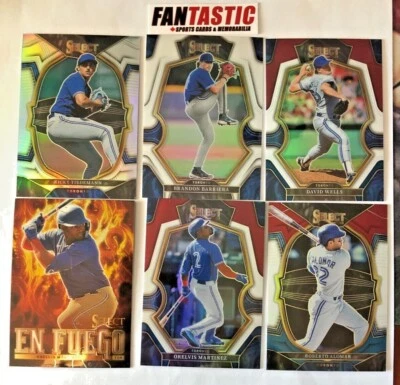 2023 Panini Select Baseball Prizm & Parallel Card YOU PICK - Toronto Blue Jays - Image 1 of 2