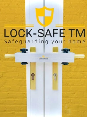 LOCK-SAFE - Patio French Door Lock - Conservatory - Shed - Garden Room - Office - Image 1 of 4