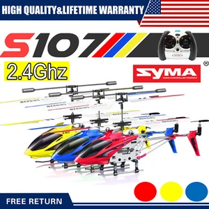 Syma S107G 2.4Ghz Remote Control Helicopter Phantom Metal Mini RC Helicopter US - Picture 1 of 52