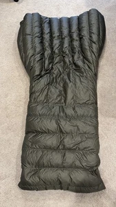 Outdoorsman Outfitters ultralite 20 degree down camping quilt wide long 75" long - Picture 1 of 7