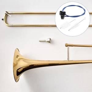 3 Pcs Instrument Cleaning Tools Trumpet Maintenance Flexible Brush for Trombone - Picture 1 of 12