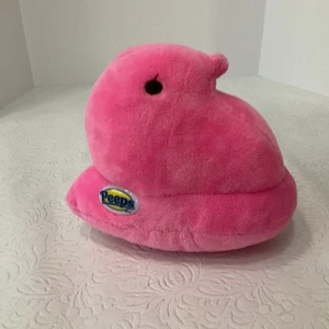PEEPS Hot Pink Plush Chick NEW w Tags-5” - Picture 1 of 4