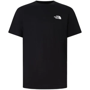 THE NORTH FACE - T-shirt nera con mini logo per uomo - Imagen 1 de 1