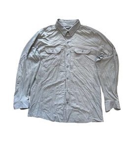 Kuhl Airspeed Button Down Shirt Men's Size Large Long Sleeve Blue/Gray - Picture 1 of 10