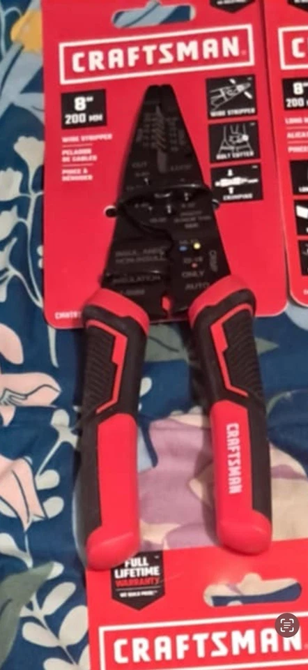 Pelacables Craftsman, Crimpado, 10 a 22 AWG, 8" L CMHT81714 Craftsman CMHT81714 Foto 1 de 1