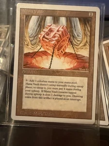Mana Vault (Revised 1994)  Mint ~ Magic The Gathering ~ Unplayed - Picture 1 of 2