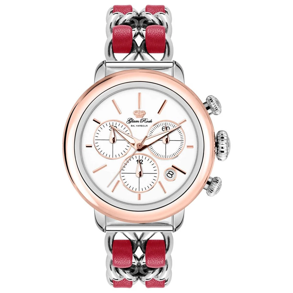 Glam Rock Women's Bal Harbour Swiss Chronograph Quartz 40mm Watch GR77134 - image 1 of 1