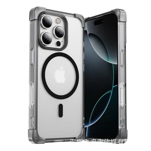 For iPhone 16 Pro Max 15 14 13 12 Phone Cover Magnetic Frosted Shockproof Case - Picture 1 of 10