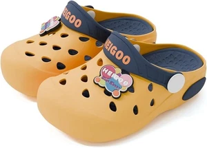 Kinder Clogs Kleinkind Größe 8-9 | weiches Silikon, rutschfest, waschbar, Riemen - Neu im Karton - Bild 1 von 6