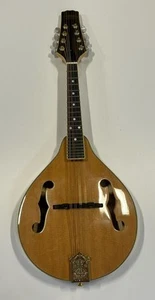 Classic Cantabile Wooden Flat Mandolin Guitar. 8 String Scroll with Stagg Case. - Picture 1 of 20