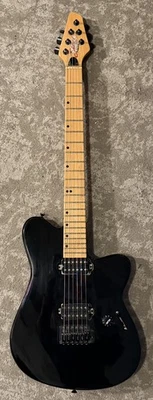 Samick Blues Saraceno Radio Ten Electric Guitar. Black With Gig Bag - Image 1 of 4