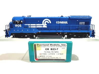 Overland OMI CR GE B23-7 Conrail #1905 HO Brass Model #6717.1 DCC - Image 1 of 4