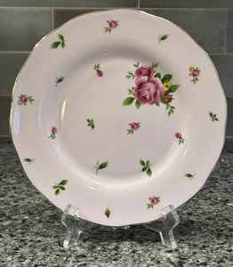 "Plato de ensalada rosa Royal Albert New Country Roses 8""D" - Imagen 1 de 4