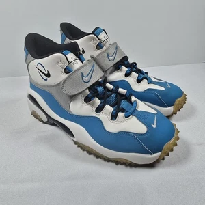 Nike Air Zoom Turf Barry Sanders Blue White Shoes 644104-100 Mens Size 8 - Picture 1 of 16
