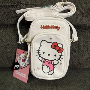 New Hello Kitty Primark White Crossbody Bag - Picture 1 of 6