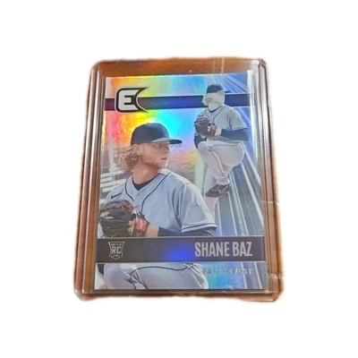 2022 Panini Chronicles - Essentials #3 - Shane Baz, Tampa Bay Rays - (RC) - Image 1 of 2