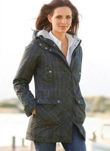 NEU: 2-in1 FUNKTIONSJACKE PARKA KAPUZE + sep. FLEECEJACKE 34 ELHO braun *594548 - Picture 1 of 5
