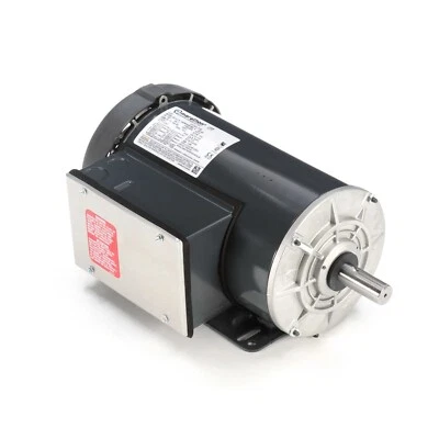 Marathon Z128 Electric Motor 2 HP 1740 Rpm 1PH 115/230 Volt 145T 145TBFR5341BE - Image 1 of 4
