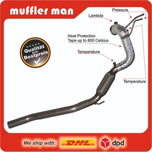 Downpipe VW Golf 6 1.6 2.0 TDI 2008-12 CAYC CAYB CBDB CBDC CFHC acier inoxydable inox - Photo 1/5