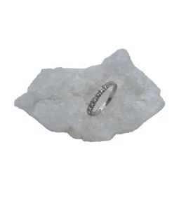 Schöner Damen Ring aus 585er Weißgold mit Brillanten Gr. 62 - Picture 1 of 4