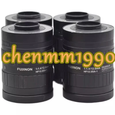 1PC used FUJINON 12.5mm F:1.4 HF12.5SA-1 3/2 C ports #YY - Image 1 of 4