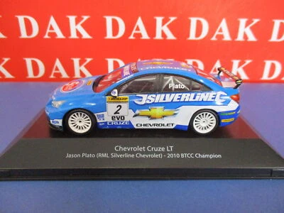 Die cast 1/43 Modellino Auto Chevrolet Cruze LT BTCC 2010 J. Plato - Immagine 1 di 4