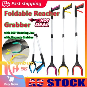 Heavy Duty Grabber Tool Industrial Pick Up Stick Hand Grip Reach Trash Reacher - Picture 1 of 23