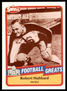 1989 Swell Football Greats Cal Hubbard New York Giants #8