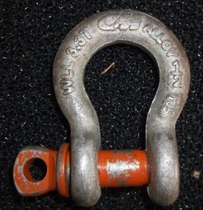 NEW CM 1/2" Nom Chain Size, 3.3 Ton Alloy Steel Screw Pin Anchor Shackle (B19S) - Picture 1 of 4