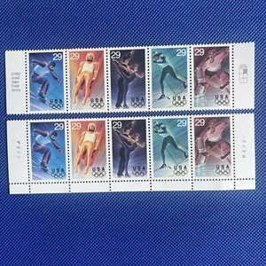 US Stamp Scott# 2811a Winter Olympics 1994 MNH  Blk of 10 W/P#  BKL11 - Picture 1 of 1