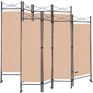 2x Paravent Raumtrenner Raumteiler Trennwand Umkleide Sichtschutz Rose 180x163cm - Bild 1 von 9