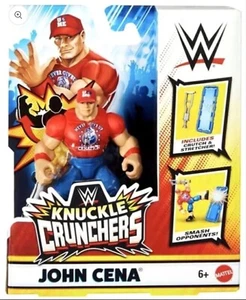 WWE Knuckle Crunchers Series 1 - RED ATTIRE JOHN CENA - Wrestling Actionfigur - Bild 1 von 1