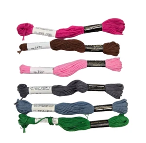 6 Knäuel J&P Mäntel Baumwolle Stickgarn 6227 3063 5472 3001 8514 7051 - Bild 1 von 8