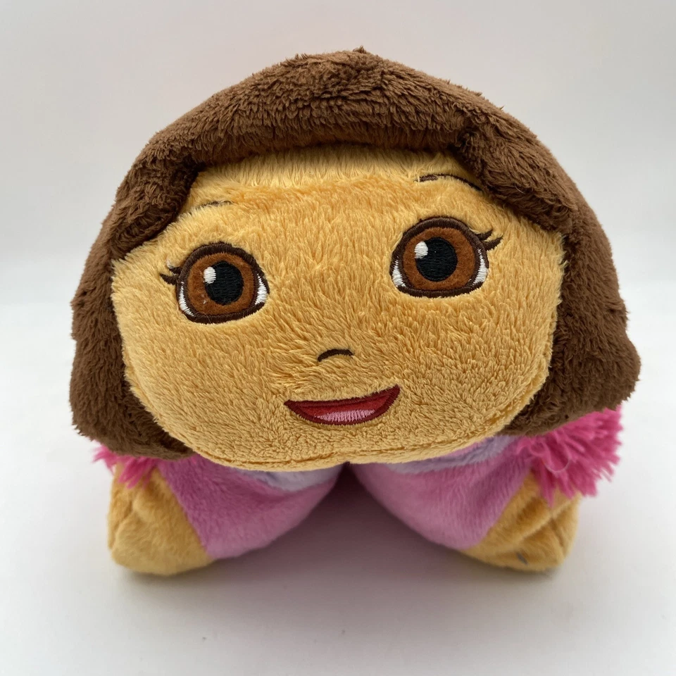 Pillow Pets Pee Wees Dora the Explorer Plush  Stuffed Animal Toy - Image 1 of 4
