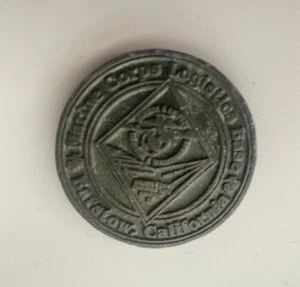 Marine Corps Logistics Base Barstow CA Challenge Coin - Picture 1 of 2