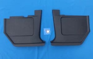 ZD FORD ZC ZA ZB FAIRLANE CONCOURS KICK PANELS PAIR BLACK PLASTIC NEW - Picture 1 of 6