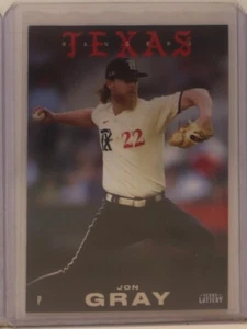 2023 TEXAS LOTTERY TEXAS RANGERS TEXAS CONNECT - SET BREAK P JON GRAY CARD - Picture 1 of 2