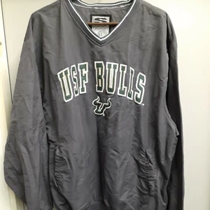 Stadium Athletics Men's USF Bulls PULLOVER Gray ~ Size XL ~ Pre-owned  - Picture 1 of 6