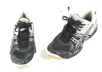 Asics Gel-Rocket B257N, Black / Silver, Women's Volleyball Shoes, Size 8.5 US - Image 1 of 4
