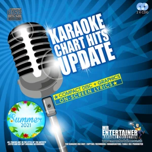 Mr Entertainer Karaoke Chart Hits Update. Double CDG Disc. Summer 2021. MCH21SU - Picture 1 of 3