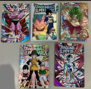 Dragon Ball Super Divers Card EX3 Complete EXR 5 set Japan Limited Bandai JP - Picture 1 of 2