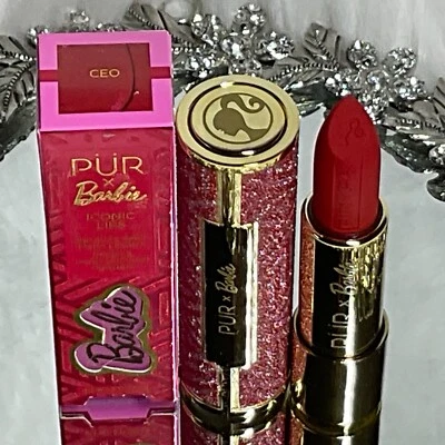 PUR X Barbie Iconic Limited Edition Lipstick ~ CEO ~ BNIB ~ DISCONTINUED - Image 1 of 4