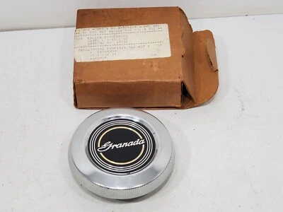 Nuevo de Lote Antiguo Tapa de Combustible Ford Granada Cromo Gas De Colección Original OEM Fomoco Foto 1 de 4