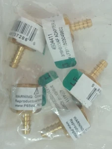 Menge 5 Bleifrei Messing Schlauch Widerhaken Verschraubung, 3/16" Widerhaken x 1/4" NPT Innengewinde Adapter - Bild 1 von 4