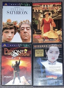 Fellini Satyricon/Prisoner of Mountains/Farewell Concubine/Indochine DVD Foreign - Picture 1 of 3