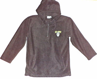 TERCER MILENIO AVIADORES L/S NEGRO CREMALLERA SUPERIOR POLAR CON CAPUCHA "EJÉRCITO DE EE. UU." M K#8089 Foto 1 de 4