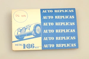 BKL DEVELOPMENTS Jaguar SS 100 1:86 Druckguss Metall Kit NEU IM ÄRMEL - Bild 1 von 4