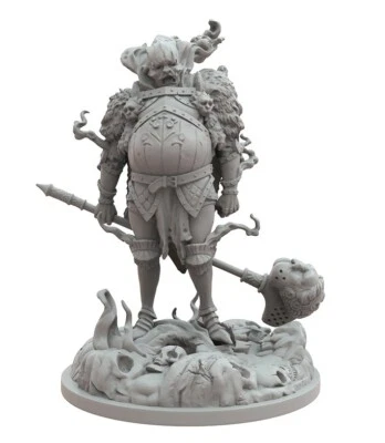 █ Caballero Humo Reino Muerte Oro 54 mm Sin Pintar Sin Montar WH357 Foto 1 de 3