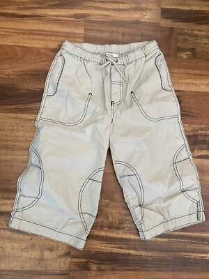Hanna Andersson- Khaki Very Güd Deck Bermuda Long Board Shorts Size 140 or 10 - Image 1 of 3